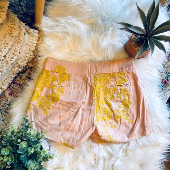 🌸🌸 J Crew Embroidered Cotton Shorts💋 - Picture 6 of 8